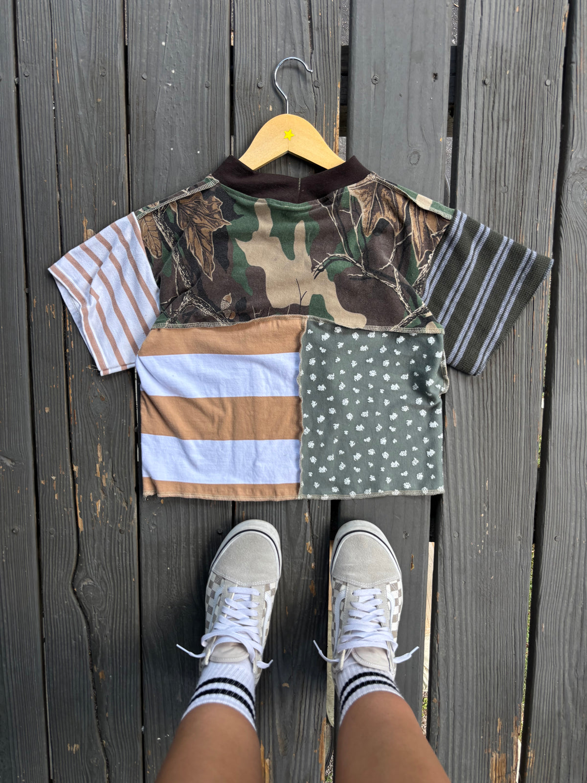 MW Patchwork Baby Tee(S/M)