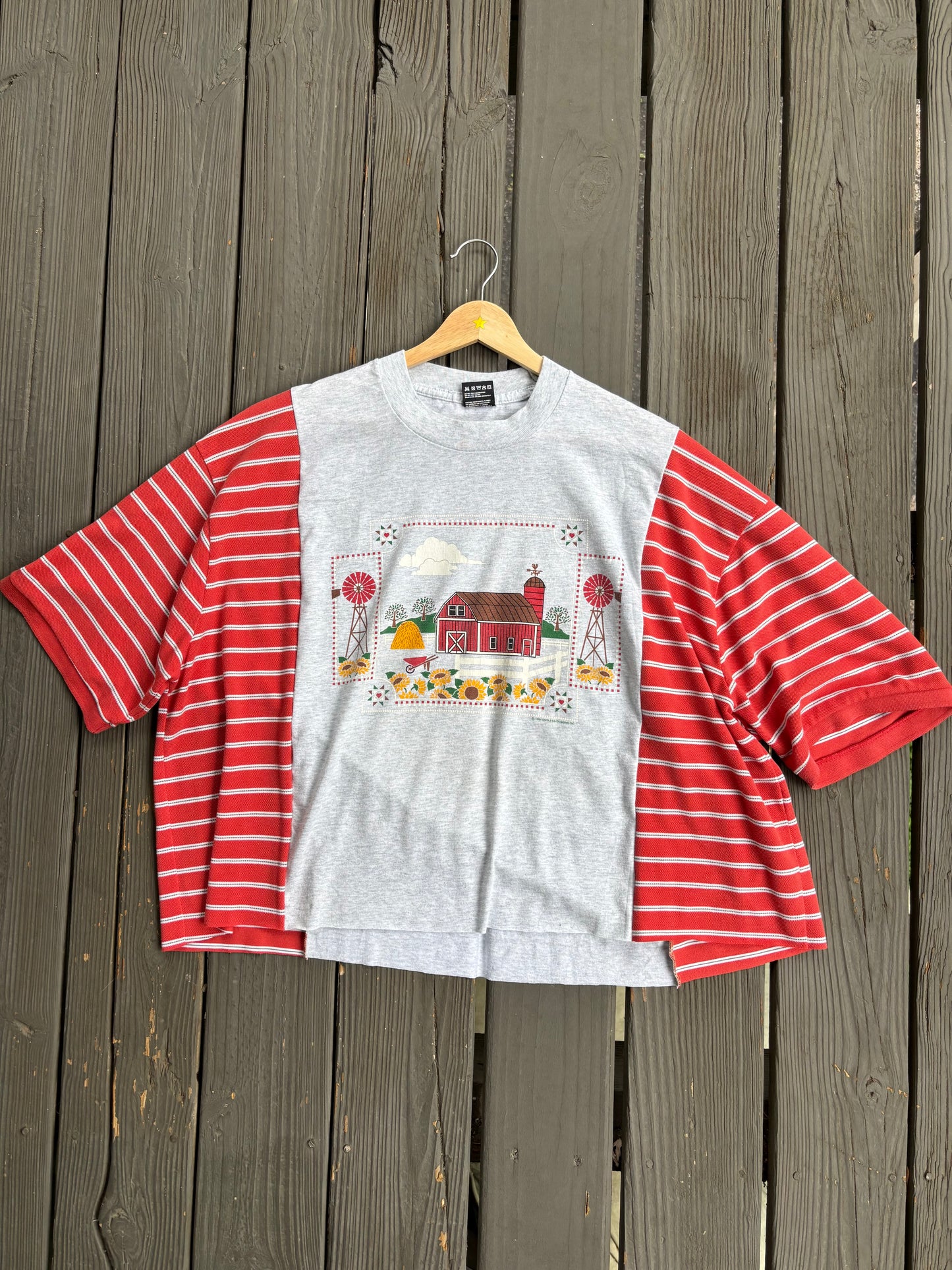 Farmhouse Stripey Tee(XL)