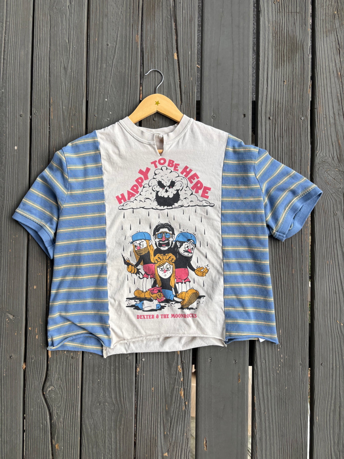 Dexter and Moonrocks Stripey Tee(M)