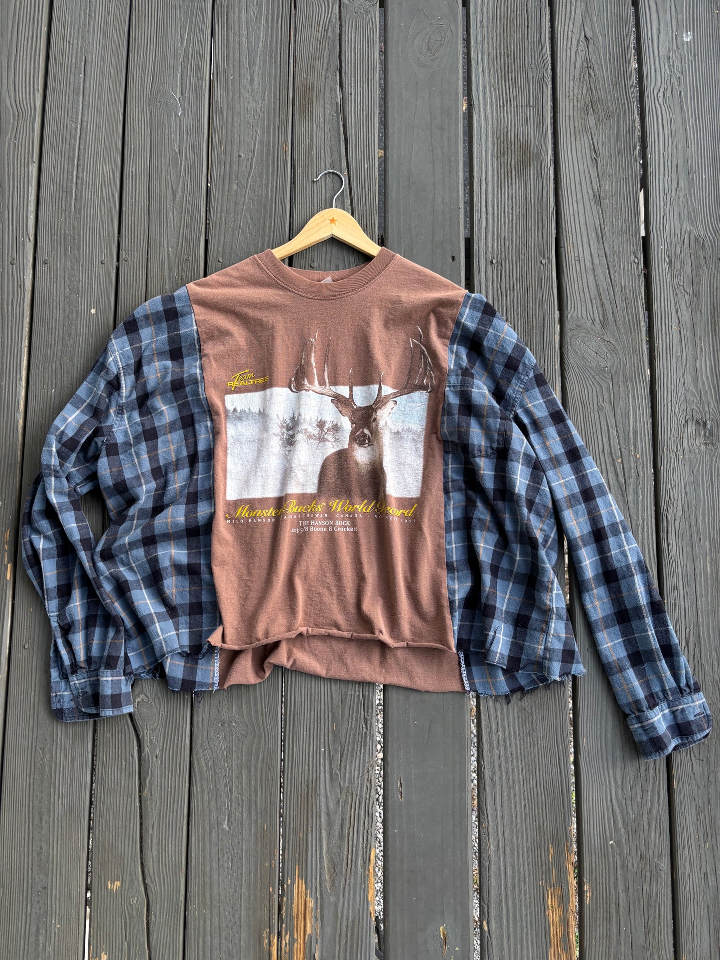 Buck Wild Flannel Tee(2XL)