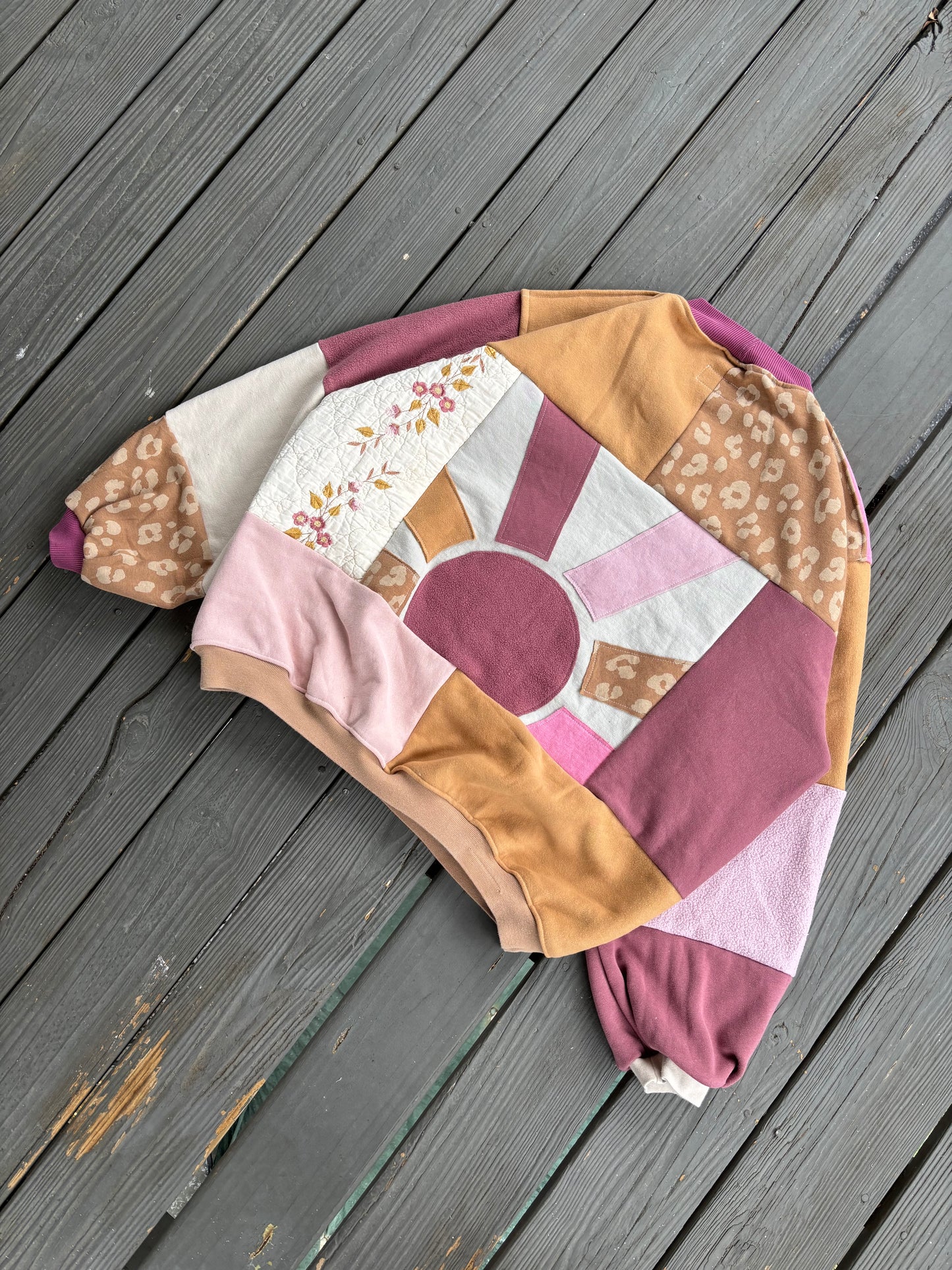 AJ Pink Sunrise Crew(XL/XXL)