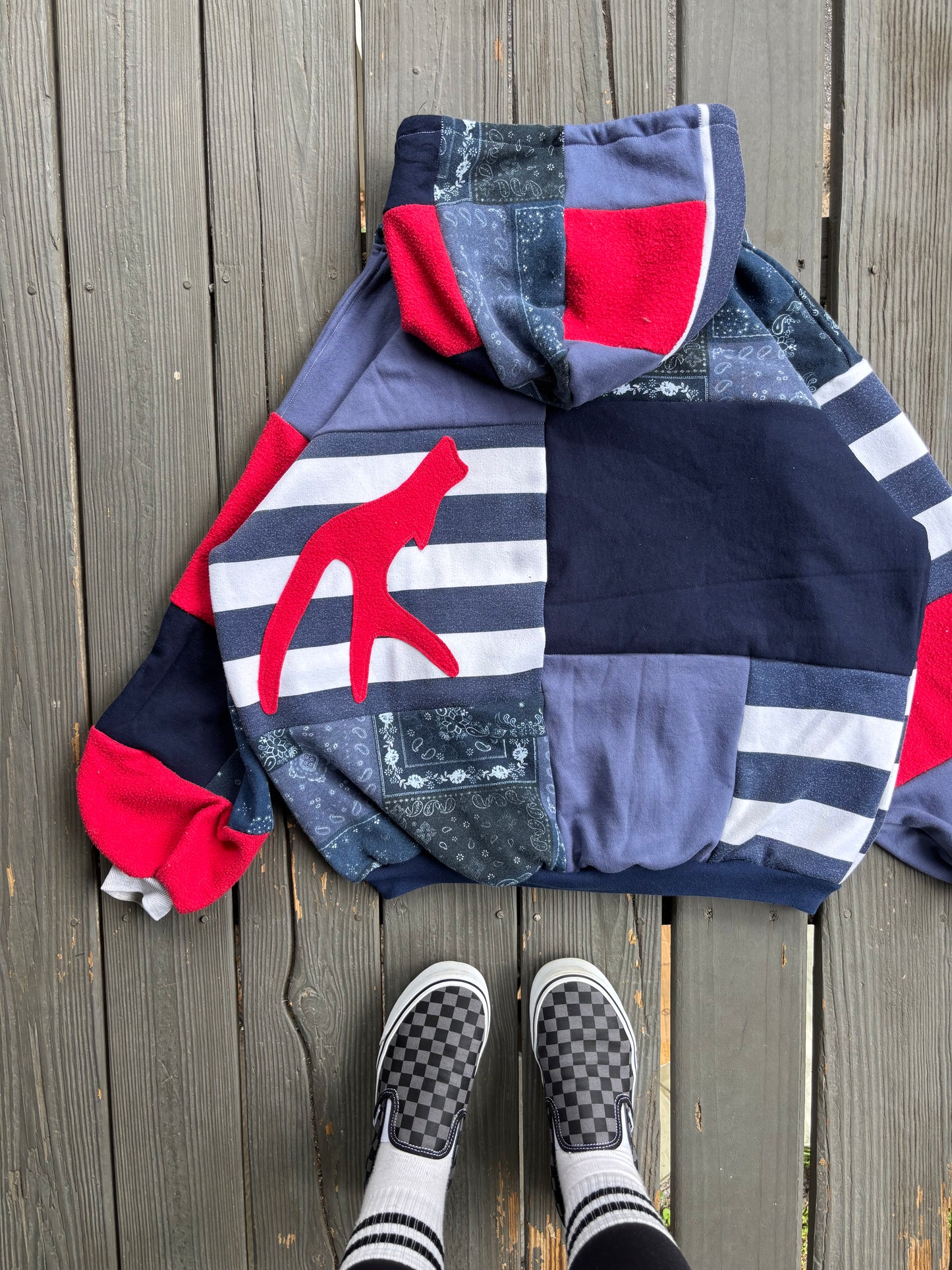 Blue Star Hoodie(XL)