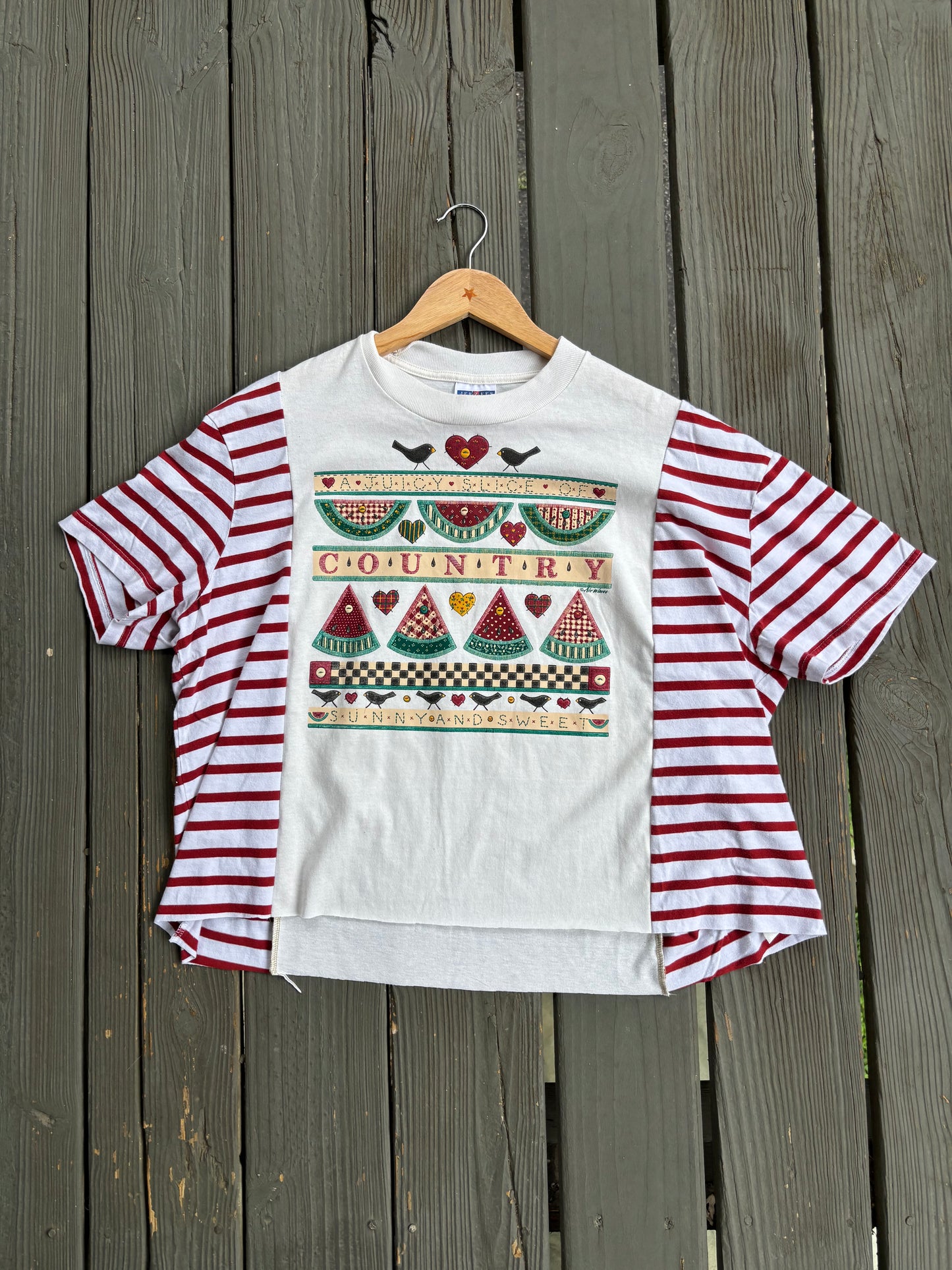 Country Girl Stripey Tee(L)