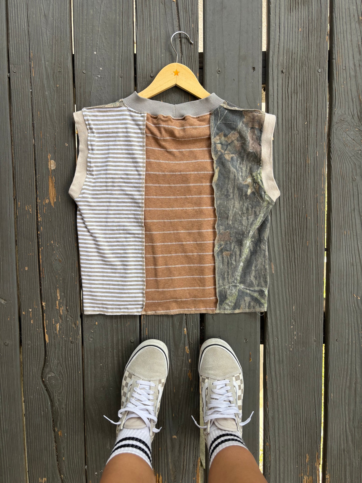 HD Stripey Tank Top(M/L)