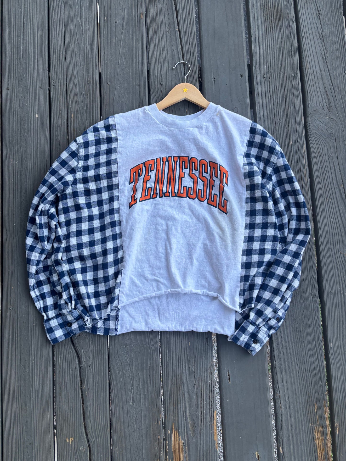 Custom Flannel Tee SEND-IN