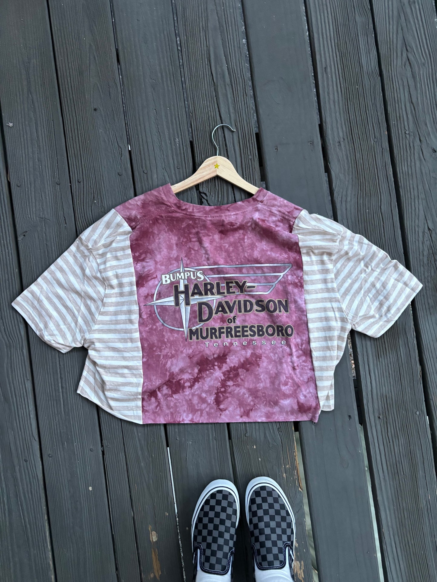 Harley Stripey Tee(M-L)