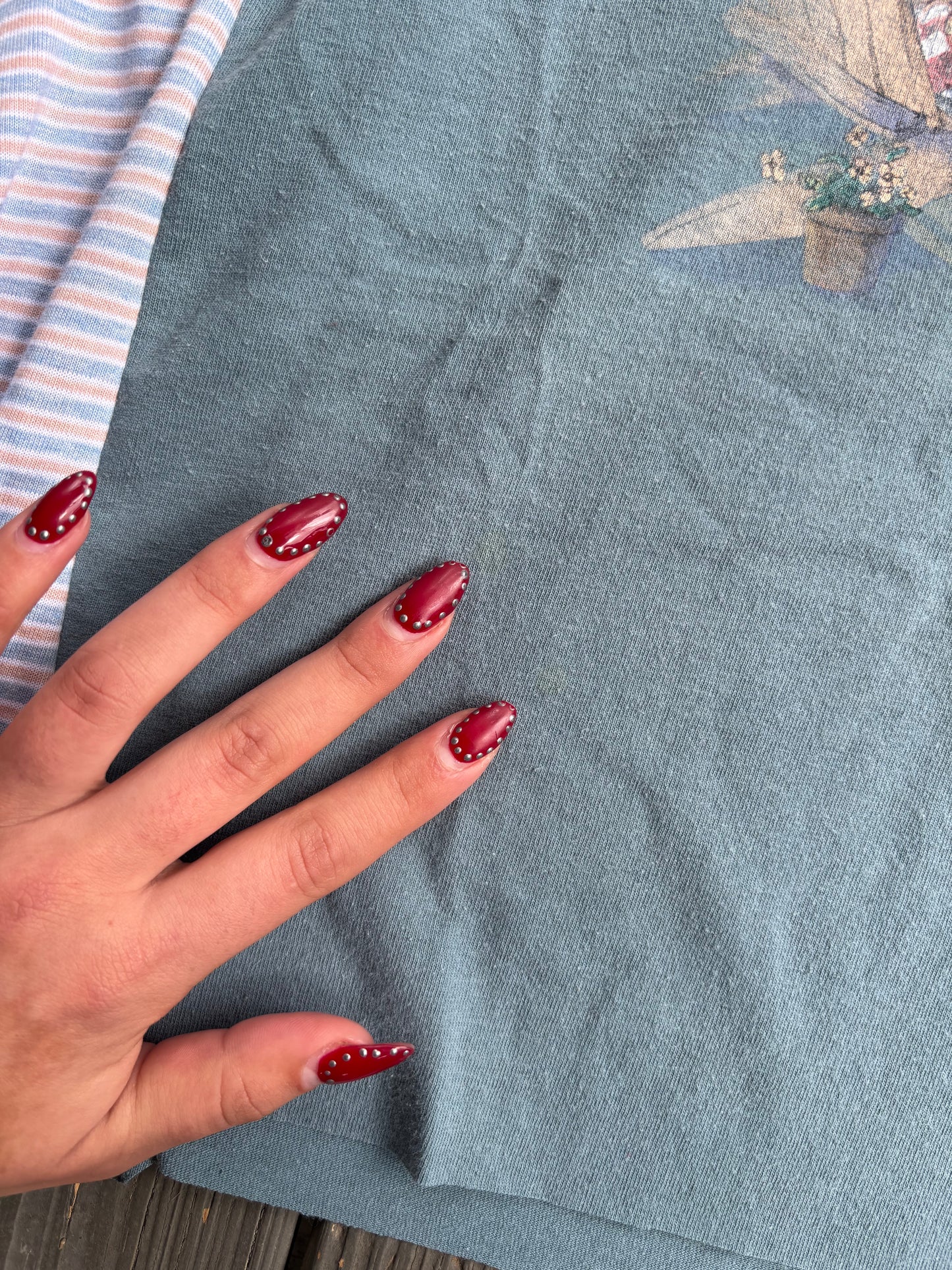 Front Porch Stripey Tee(M/L)