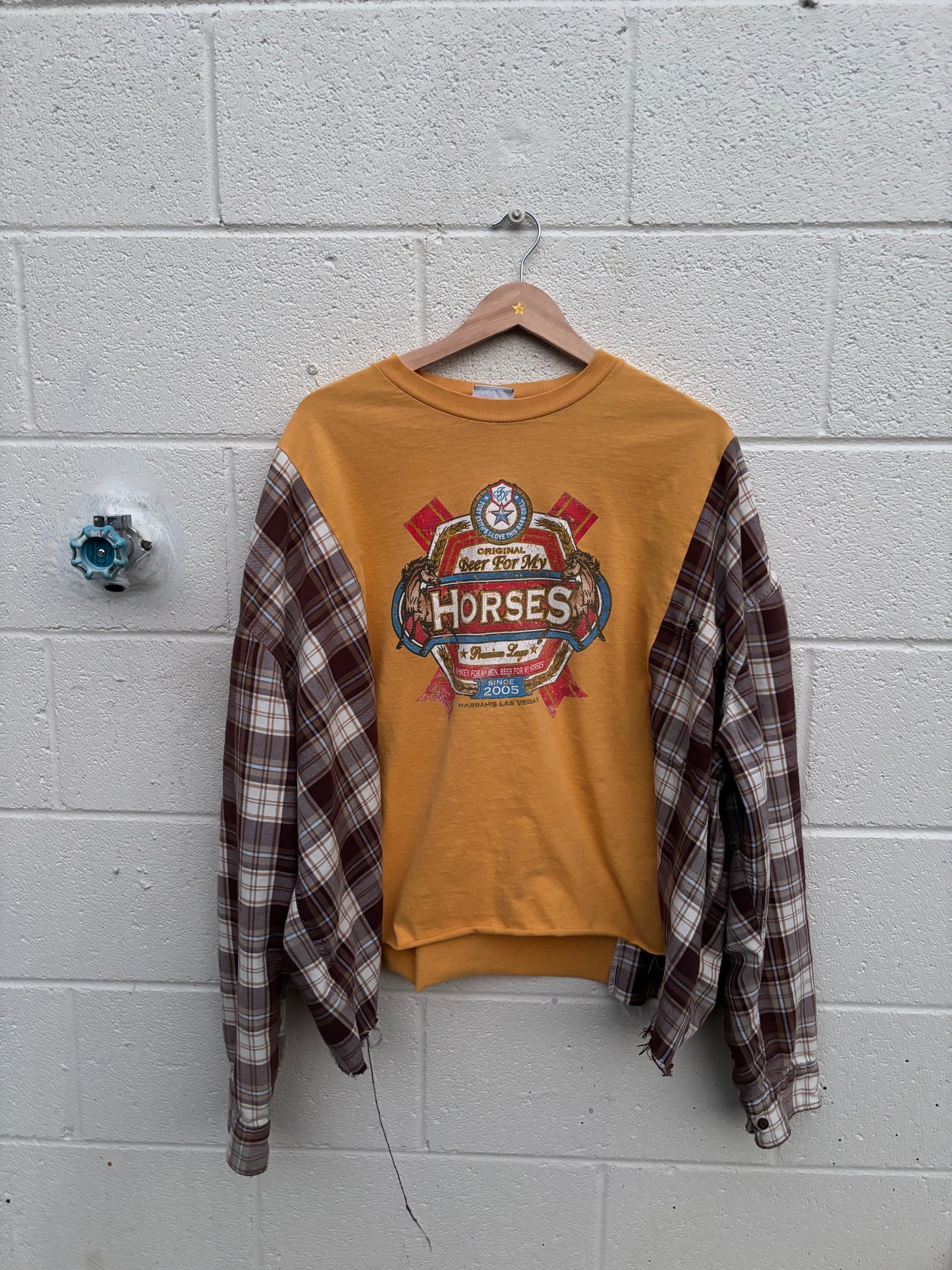 TK Flannel Tee(XL/XXL)