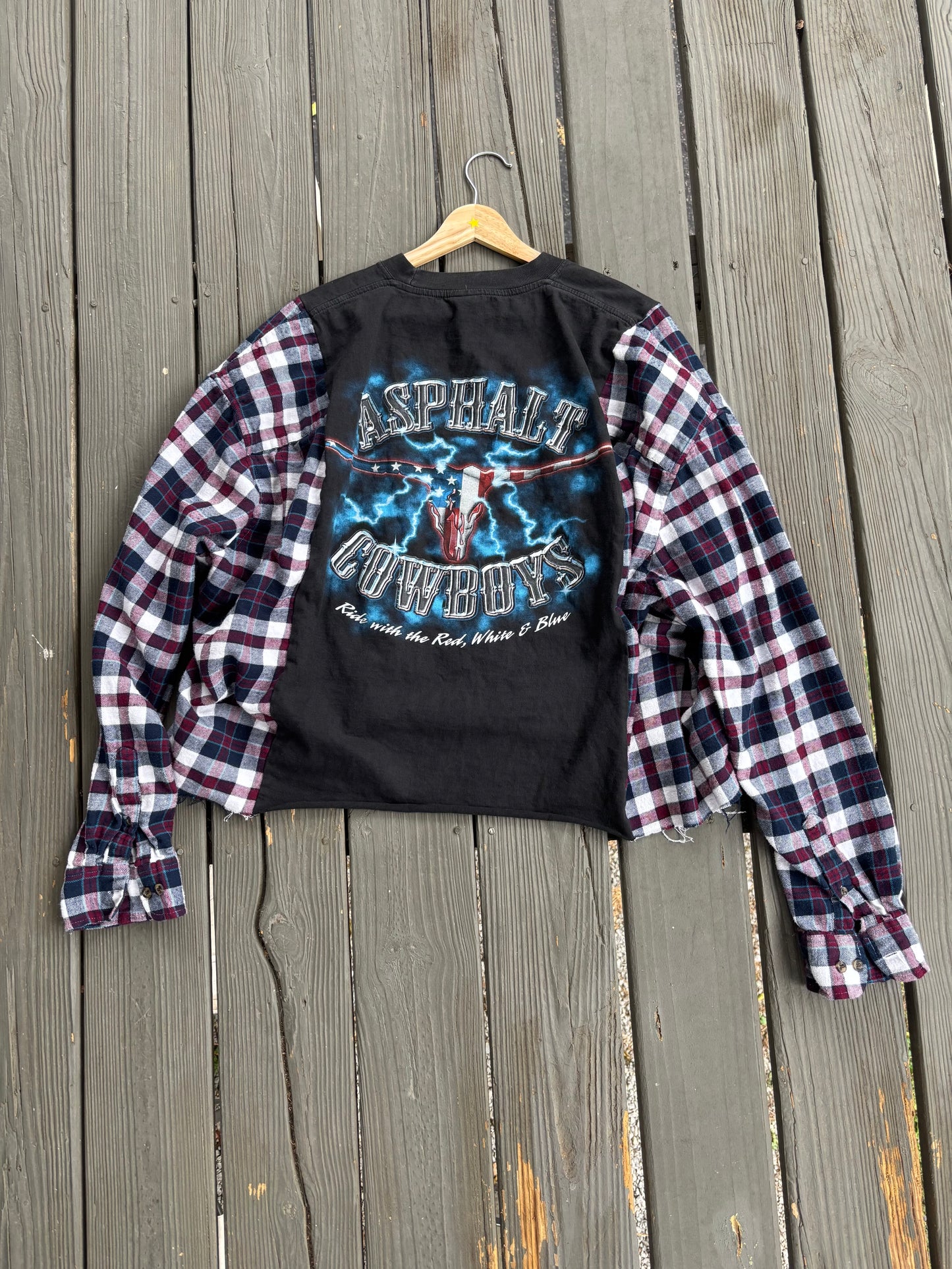 Vintage B&D Flannel Tee(XL)