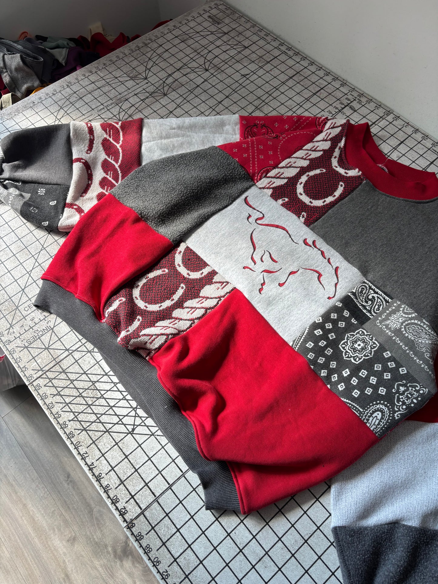 Lucky Cowboy Crew(XL)