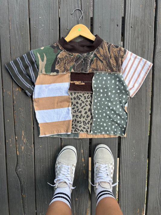MW Patchwork Baby Tee(S/M)