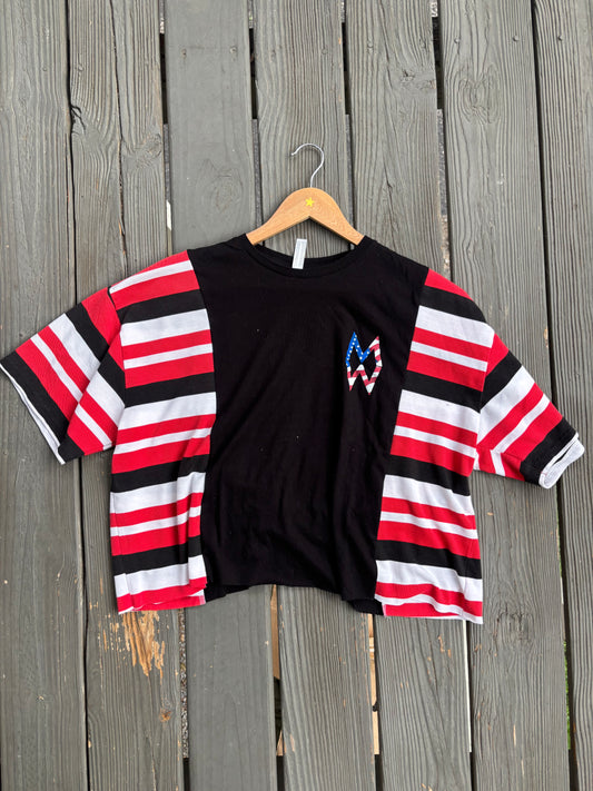 MW USA Stripey Tee(L)