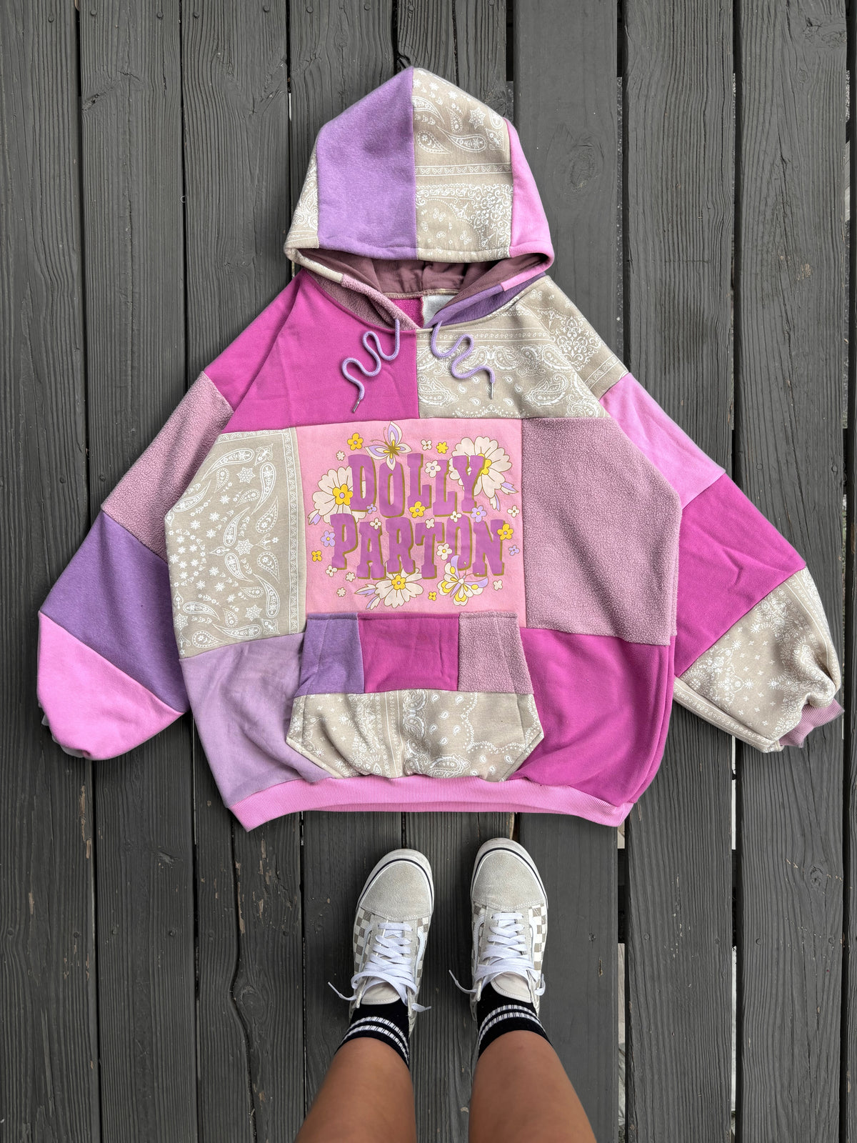 Dolly Flower Power Hoodie(XL)