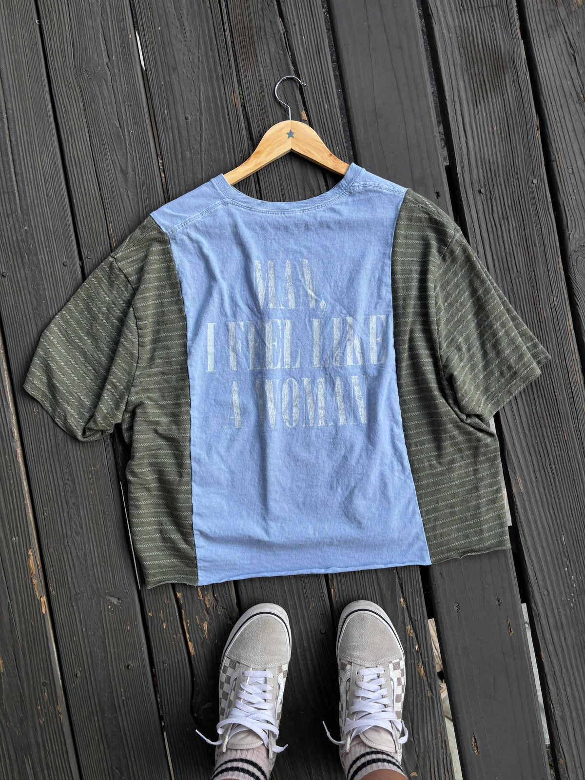 Shania Stripey Tee(L)