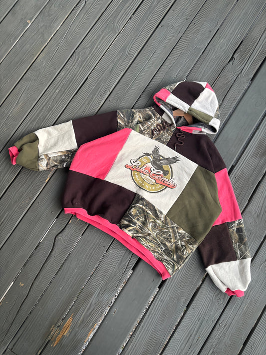 LC Strawberry Camo Hoodie(XL)