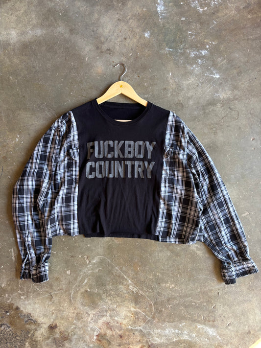 FBoy Country Flannel Tee(M/L)