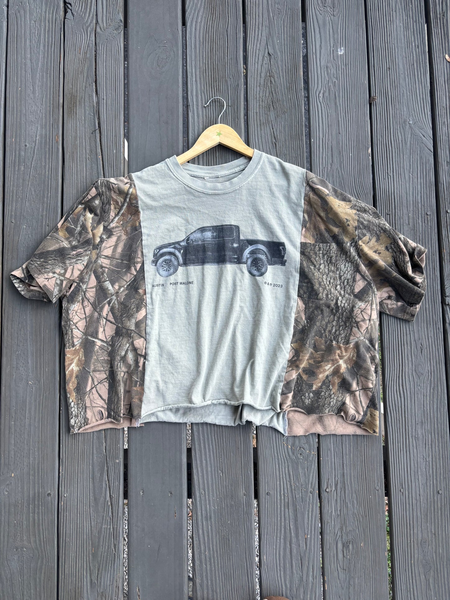 Custom Flannel Tee SEND-IN