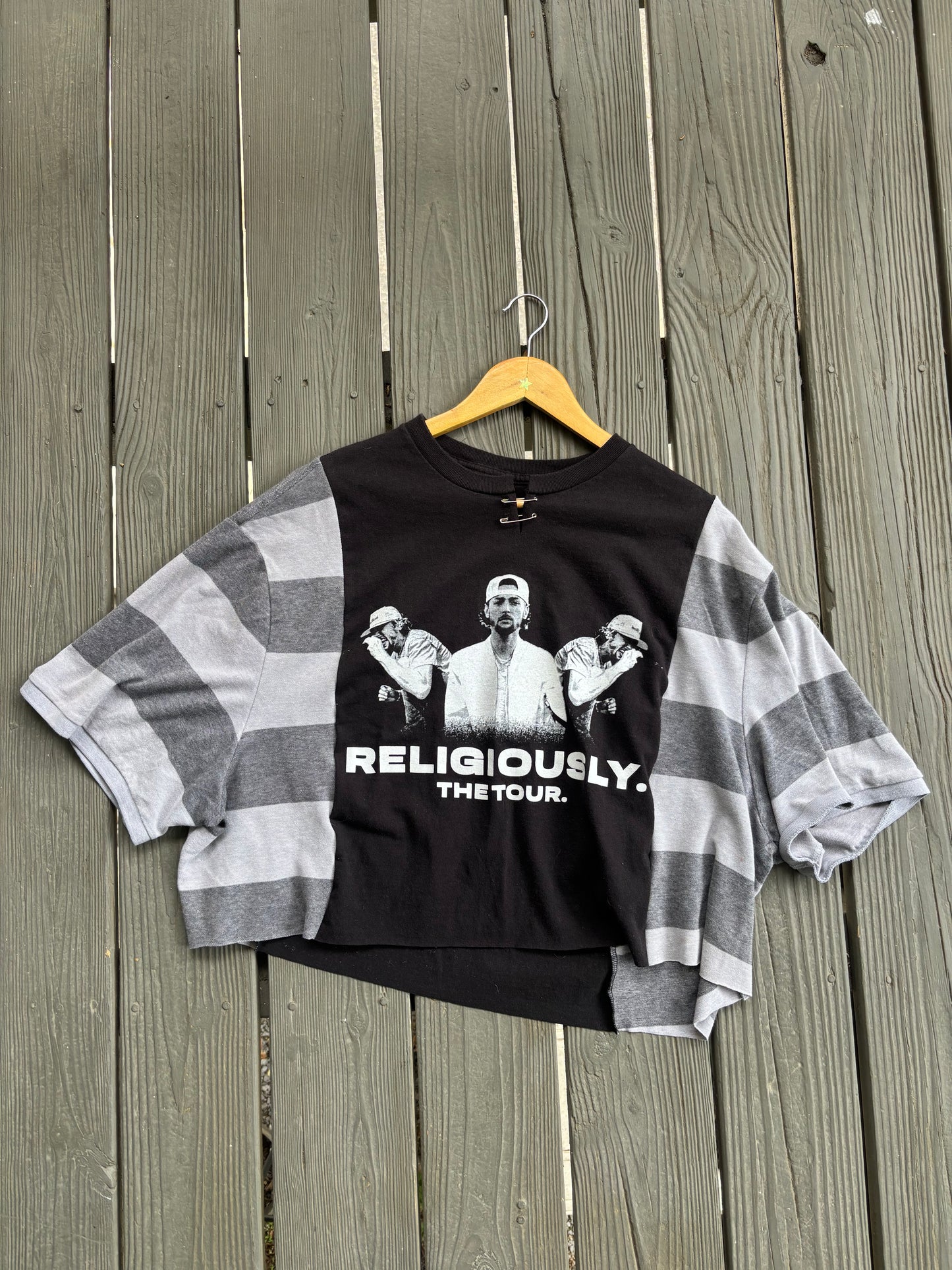 BZ Grey Stripey Tee(XL)