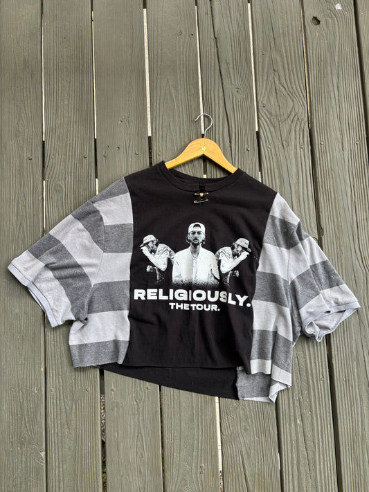 BZ Grey Stripey Tee(XL)