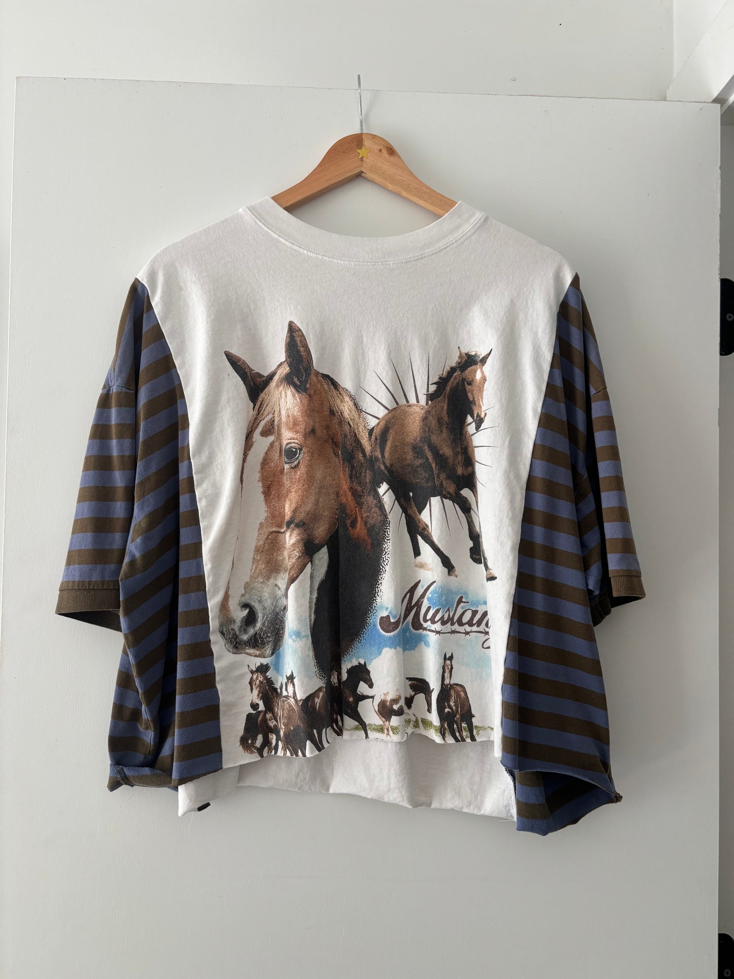 Mustang Stripey Tee(L)
