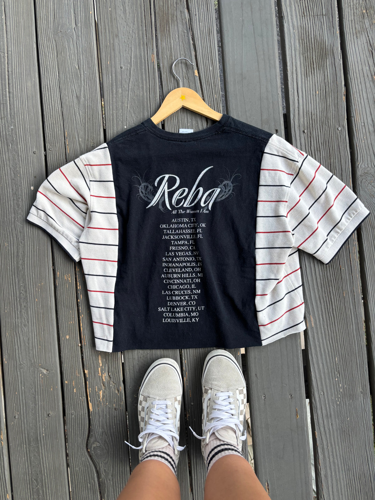 Reba Stripey Tee(S/M)