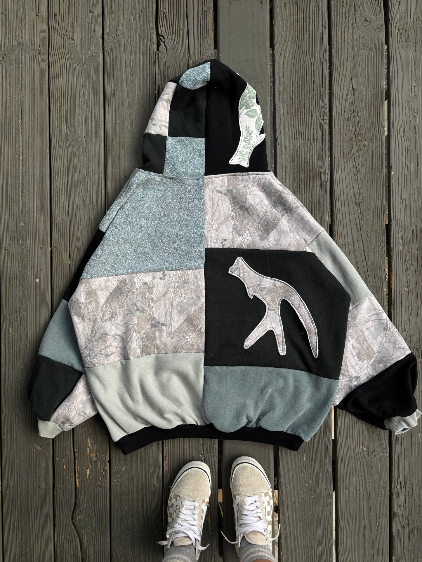 KW Minty Camo Hoodie(XL/2XL)