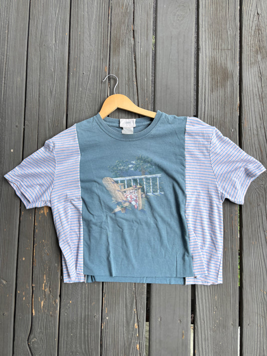 Front Porch Stripey Tee(M/L)