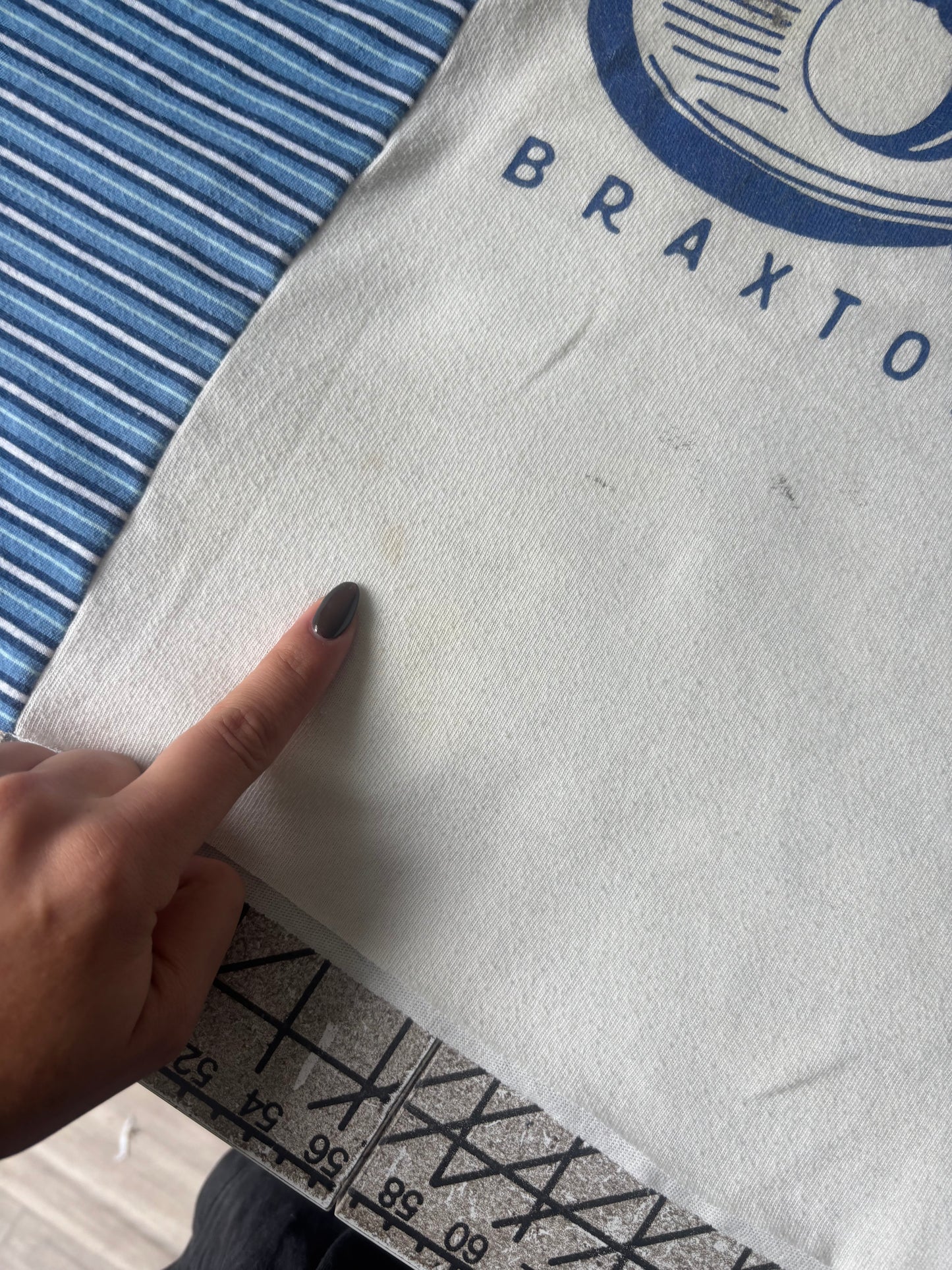 Braxton Keith Stripey Tee(L/XL)