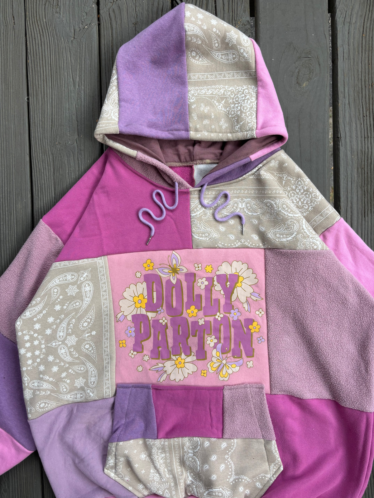 Dolly Flower Power Hoodie(XL)