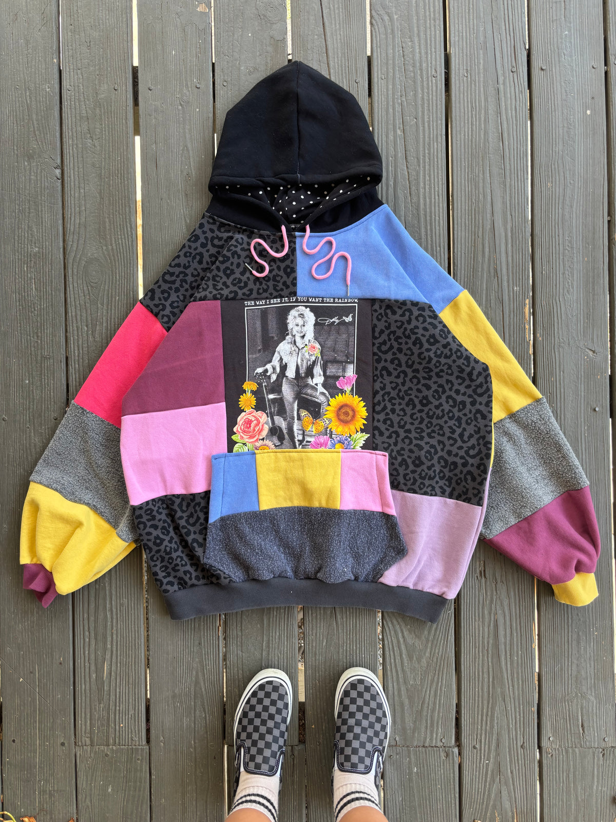Dolly Rainbow Hoodie(XL/2XL)