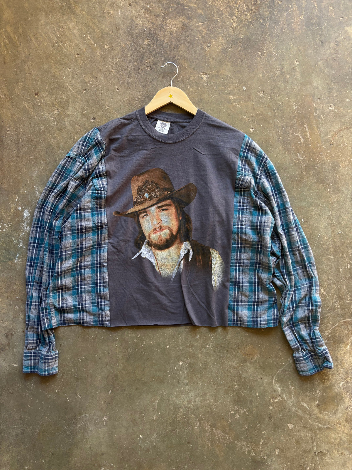 G Adcock Flannel Tee(L)
