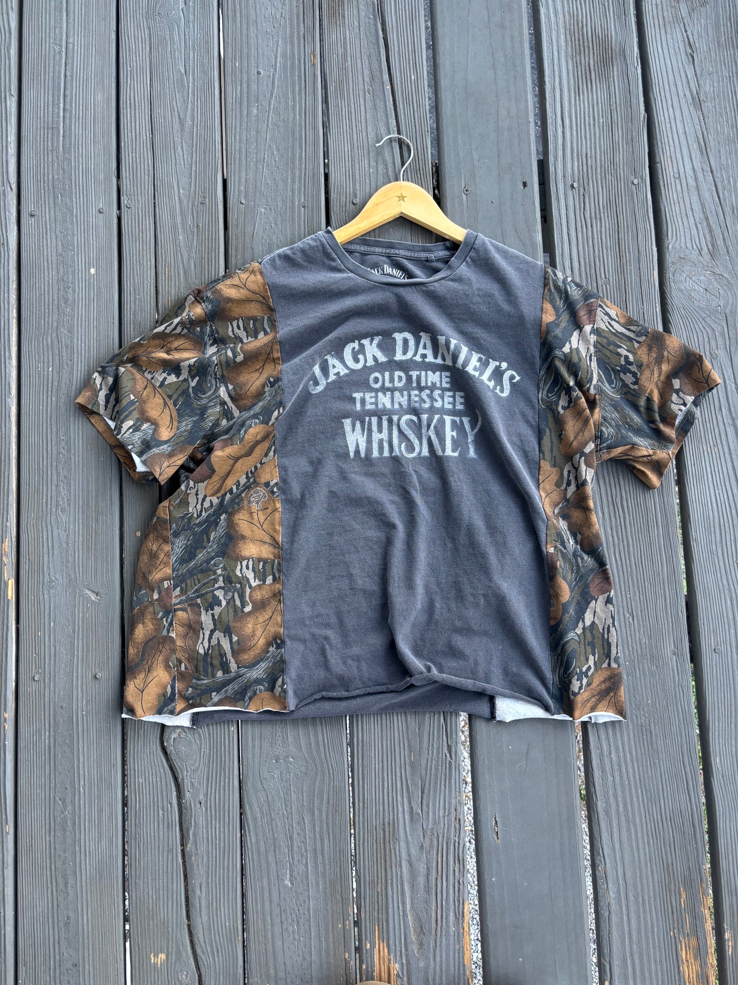 Custom Flannel Tee SEND-IN