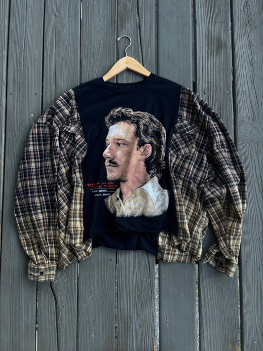 Custom Flannel Tee SEND-IN