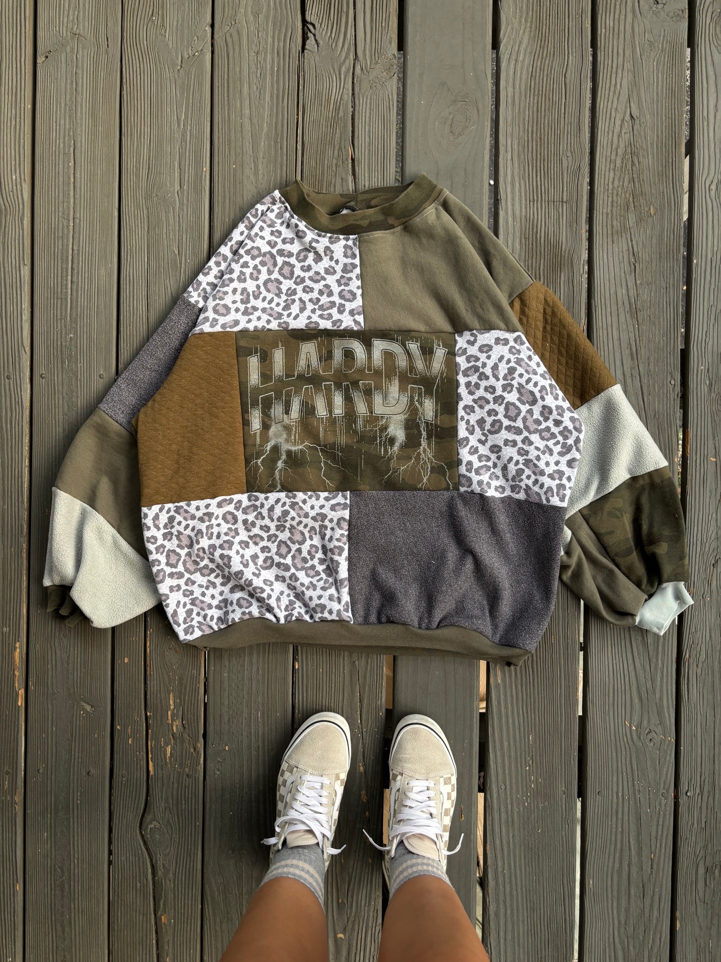 Half Baked Camo Crew(2XL)