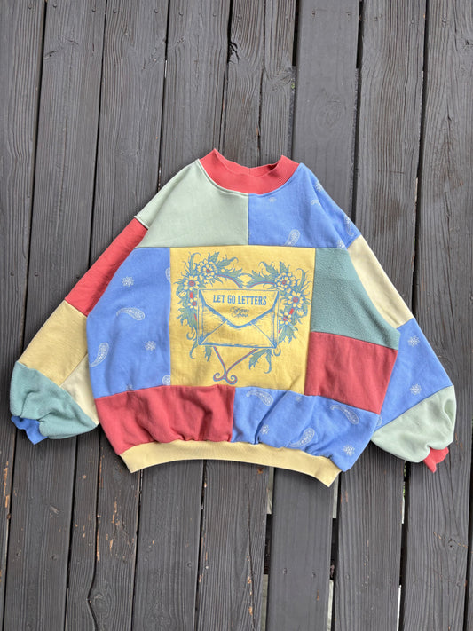 Avery Anna Letters Crew(L/XL)