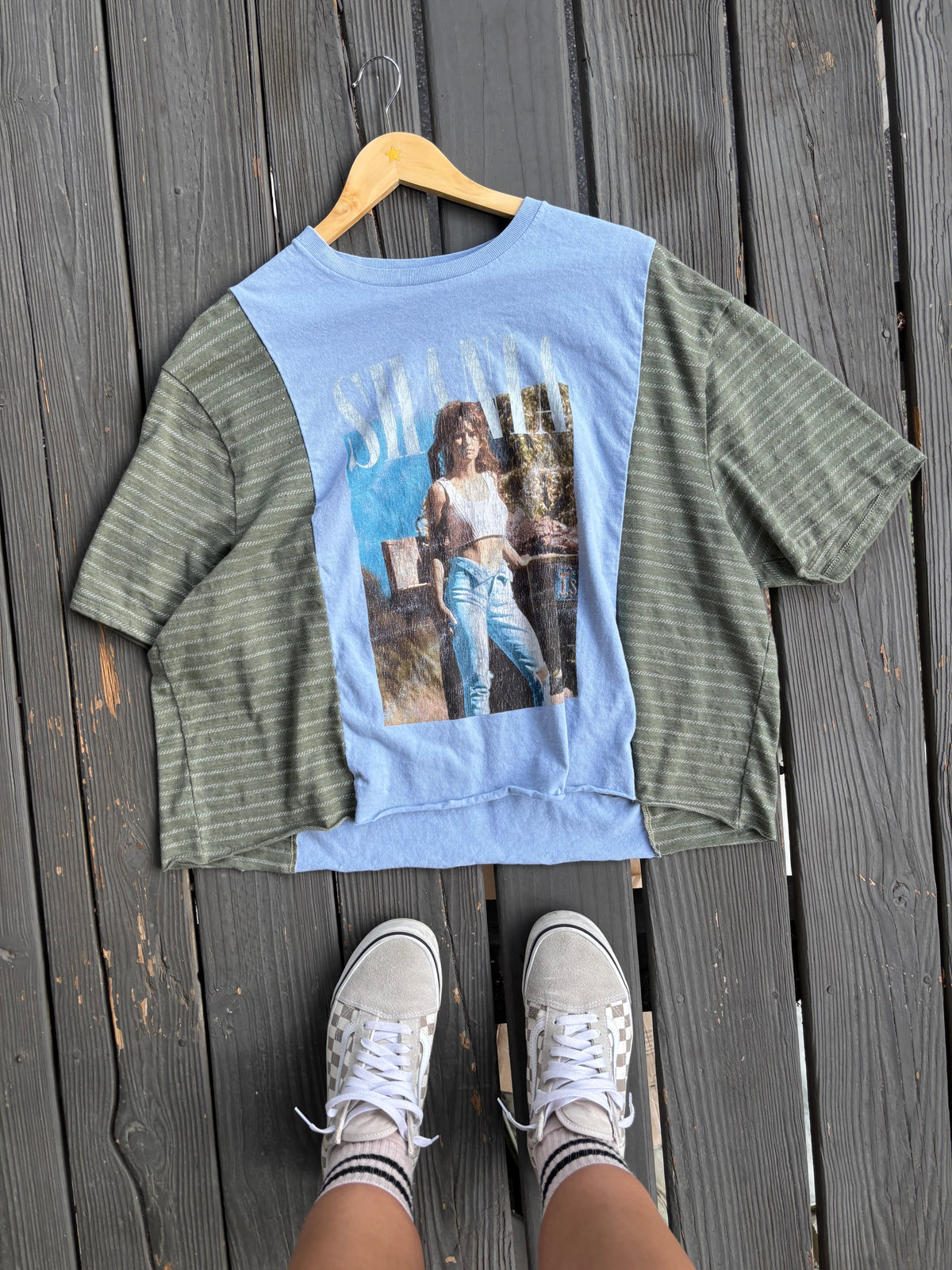 Shania Stripey Tee(L)