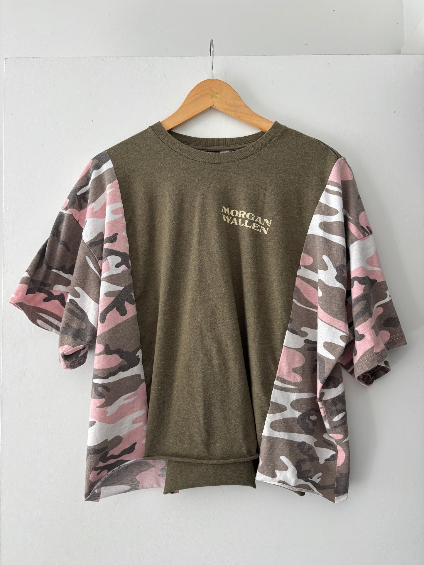 MW Pink Camo Tee(M-L)