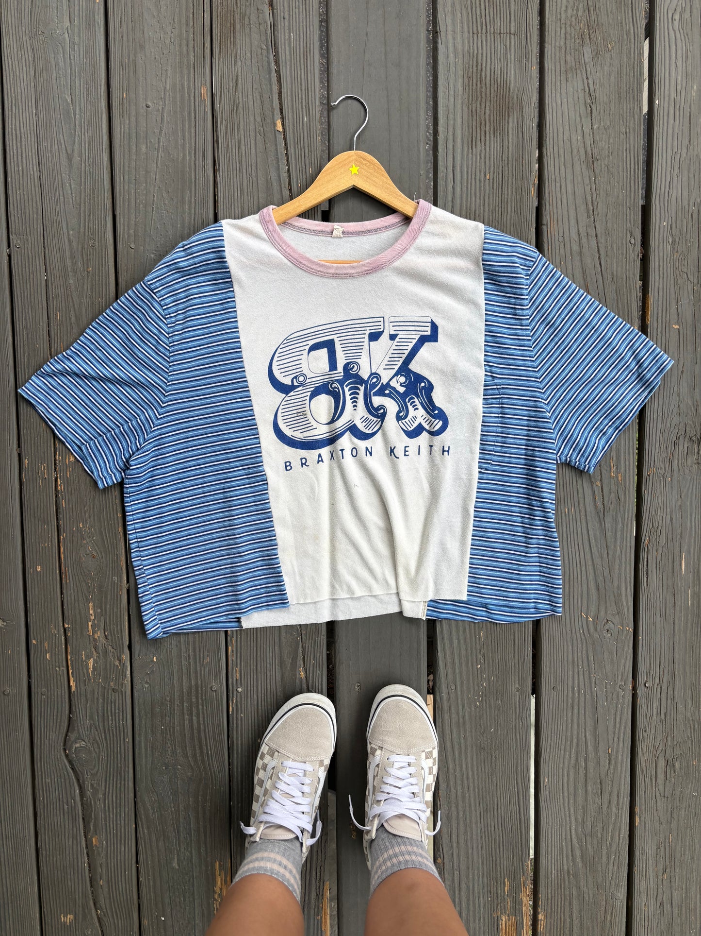 Braxton Keith Stripey Tee(L/XL)