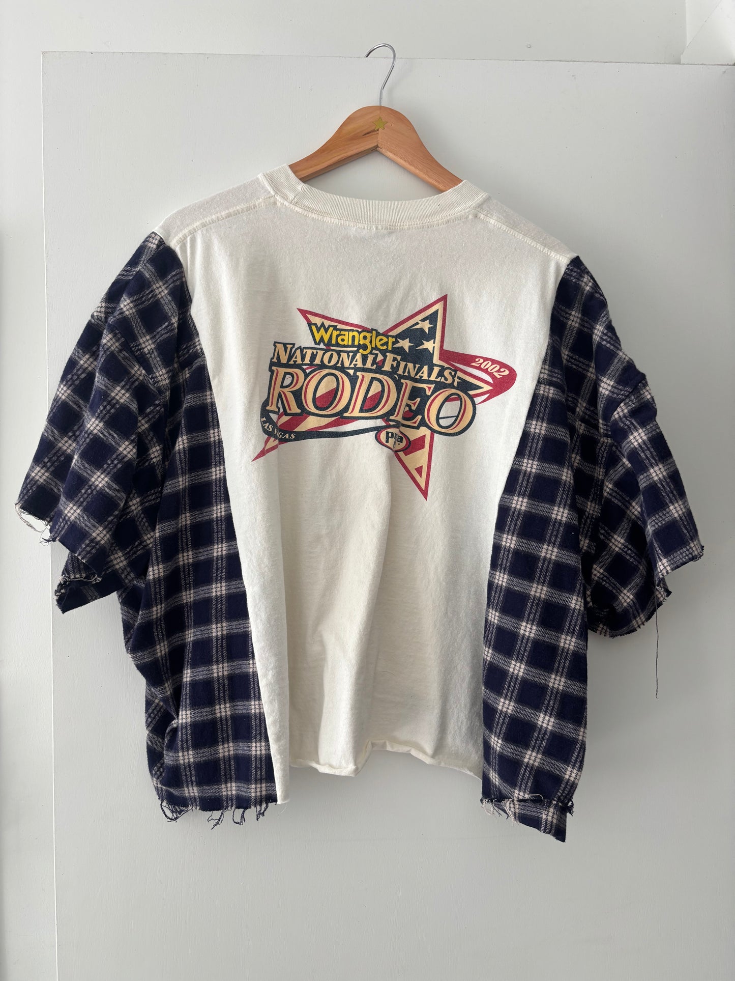 Wrangler Rodeo Flannel Tee(XL)