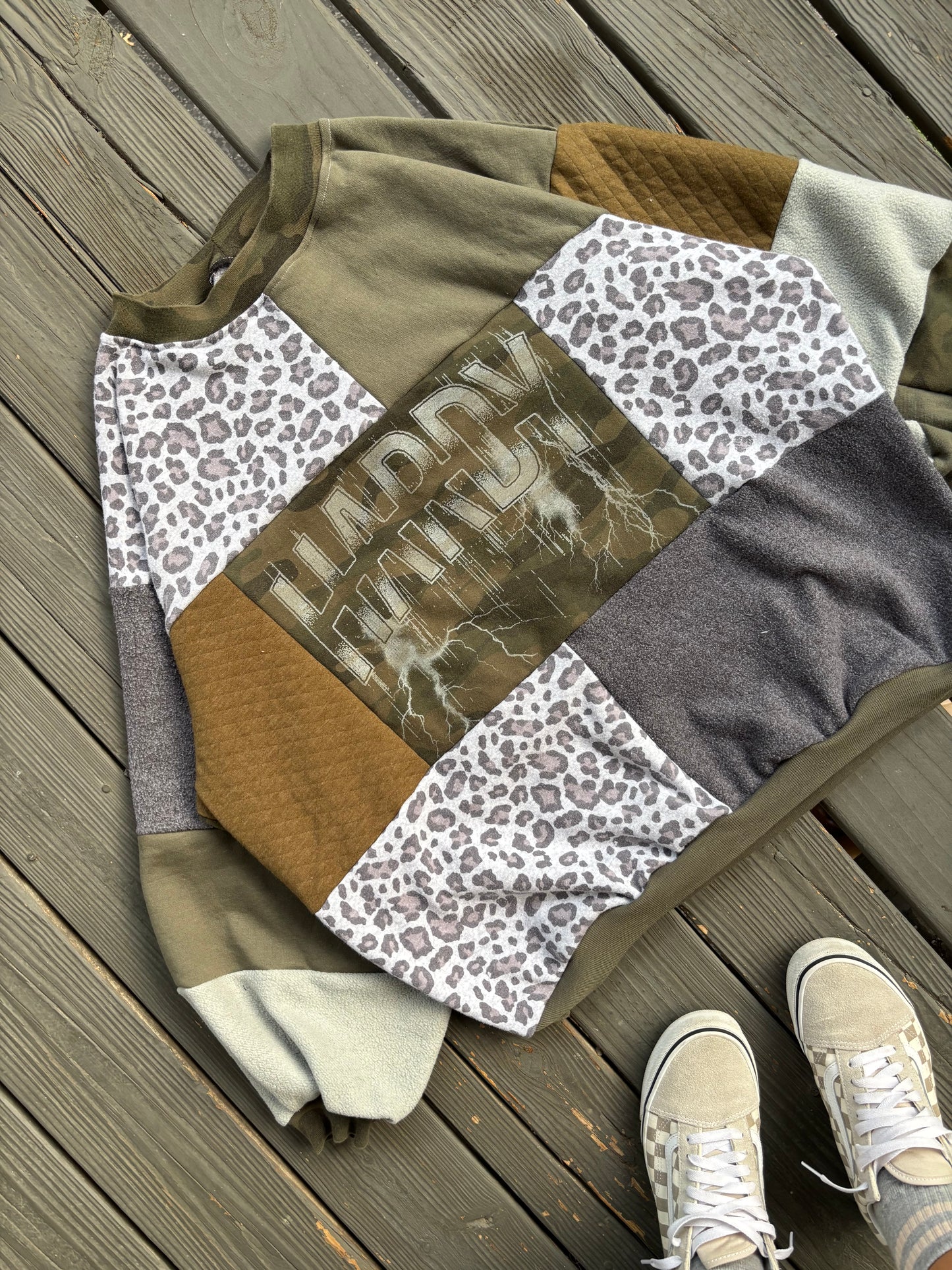 Half Baked Camo Crew(2XL)