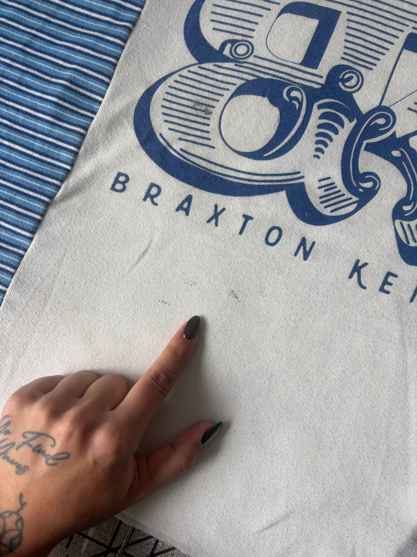 Braxton Keith Stripey Tee(L/XL)