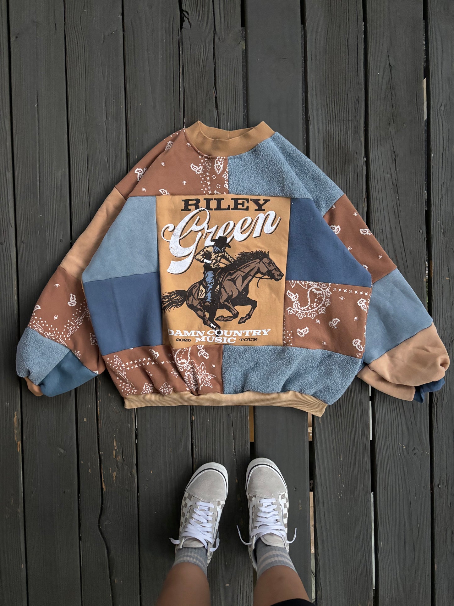 Riley Bandana Bandit Crew(XL)