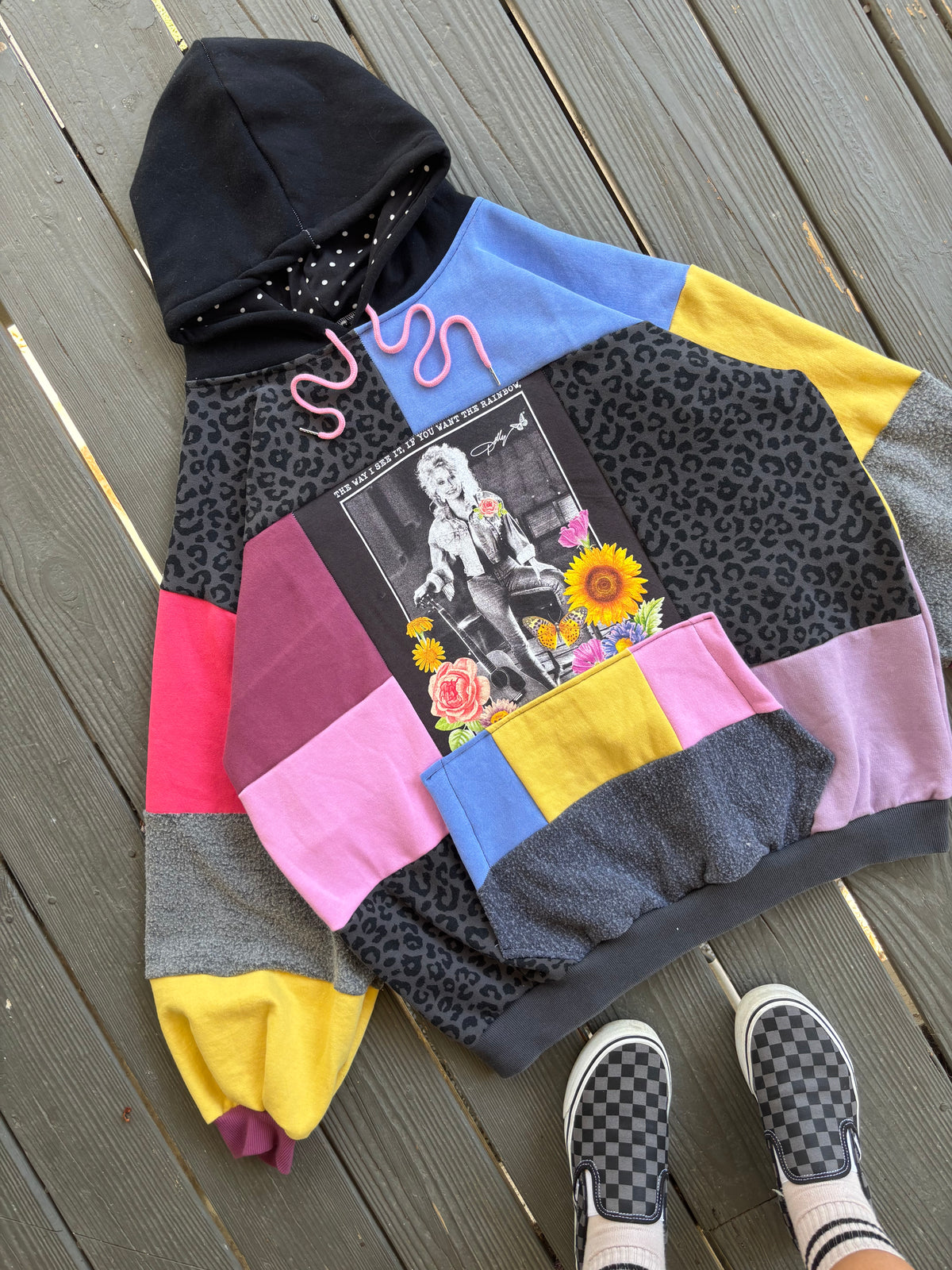 Dolly Rainbow Hoodie(XL/2XL)