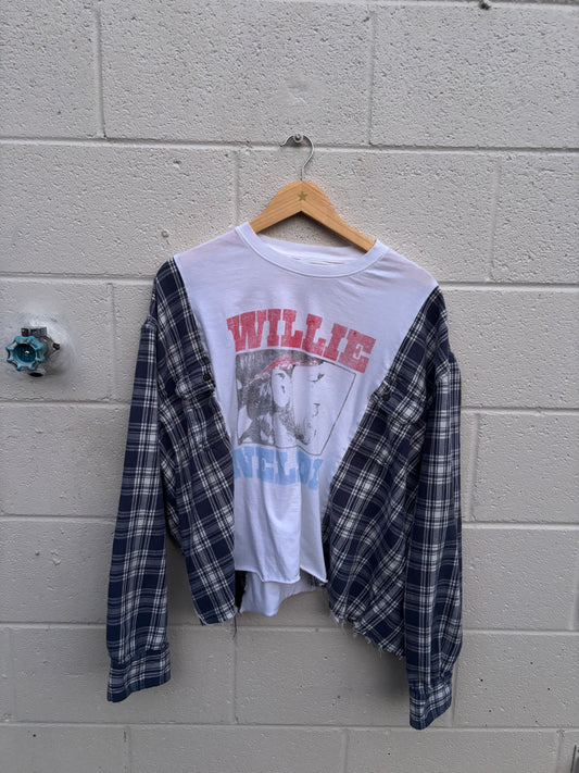 WN Flannel Tee(L)