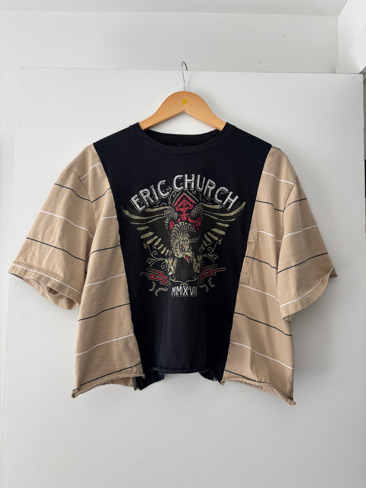 Eric Church Stripey Tee(L)