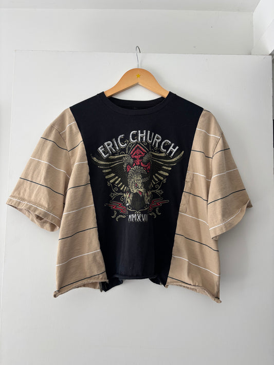 Eric Church Stripey Tee(L)