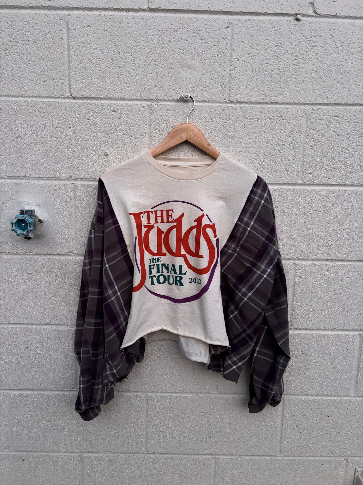 JUDDS Flannel Tee(L)