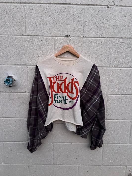 JUDDS Flannel Tee(L)