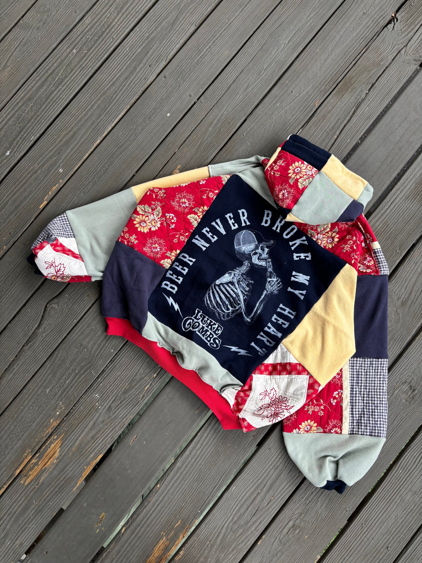 LC Spring Flowers Hoodie(XL)