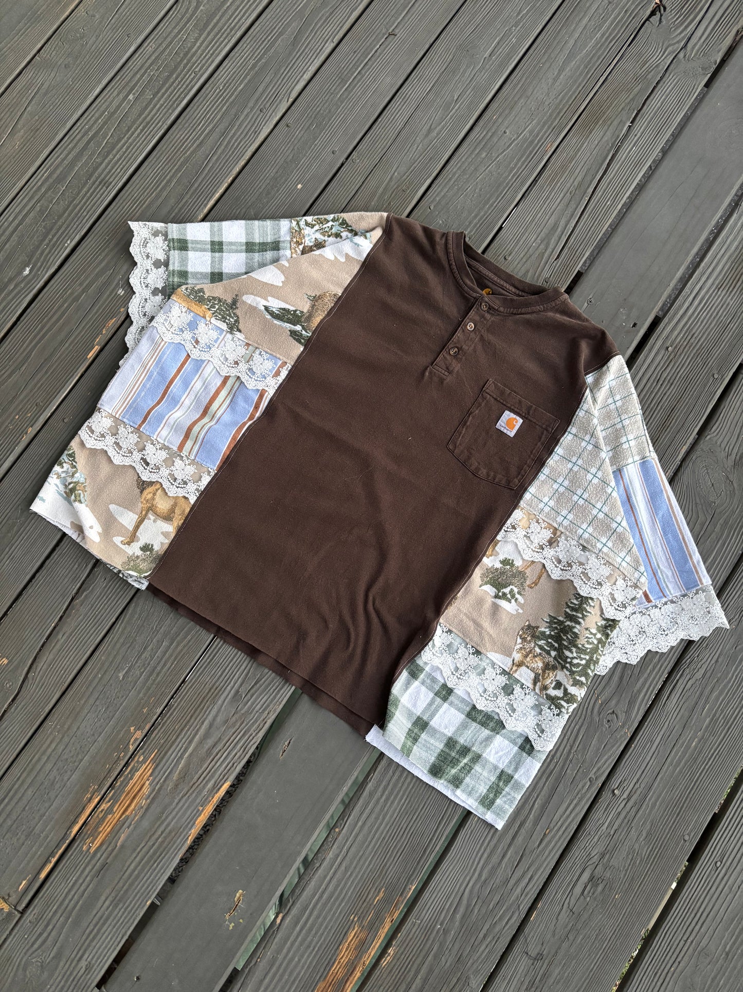 C-Hartt Lacey Flannel Tee(XL-2XL)